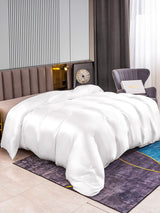 [White] SilkSilky-AU 22Momme Duvet Covers 002