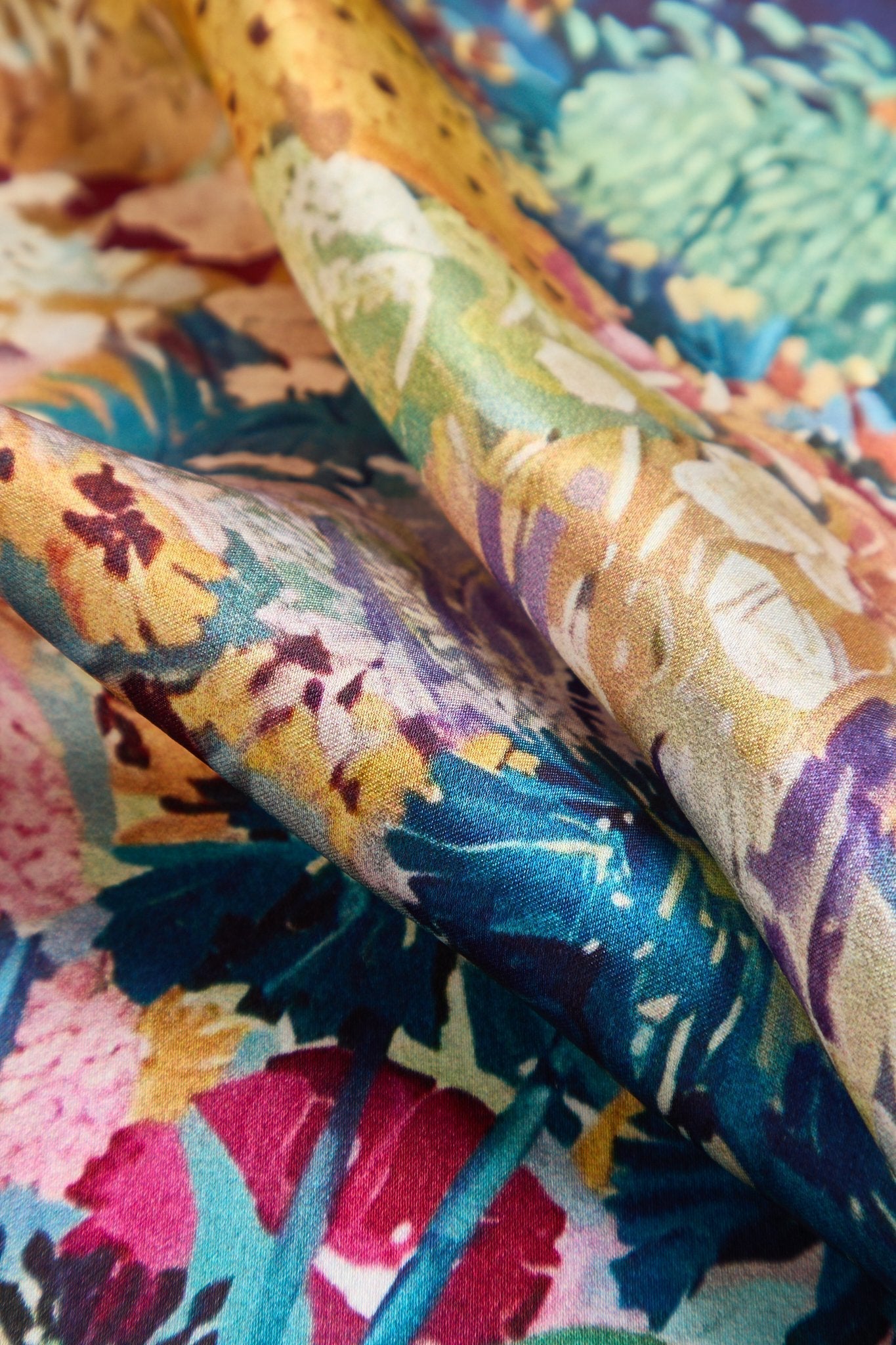 [P093] SilkSilky-AU Pure Silk Scarf 005