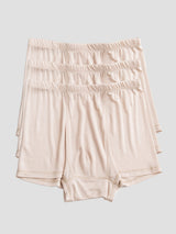 [Beige] SilkSilky-AU 100% Silk Jersey Men's Underwear 002