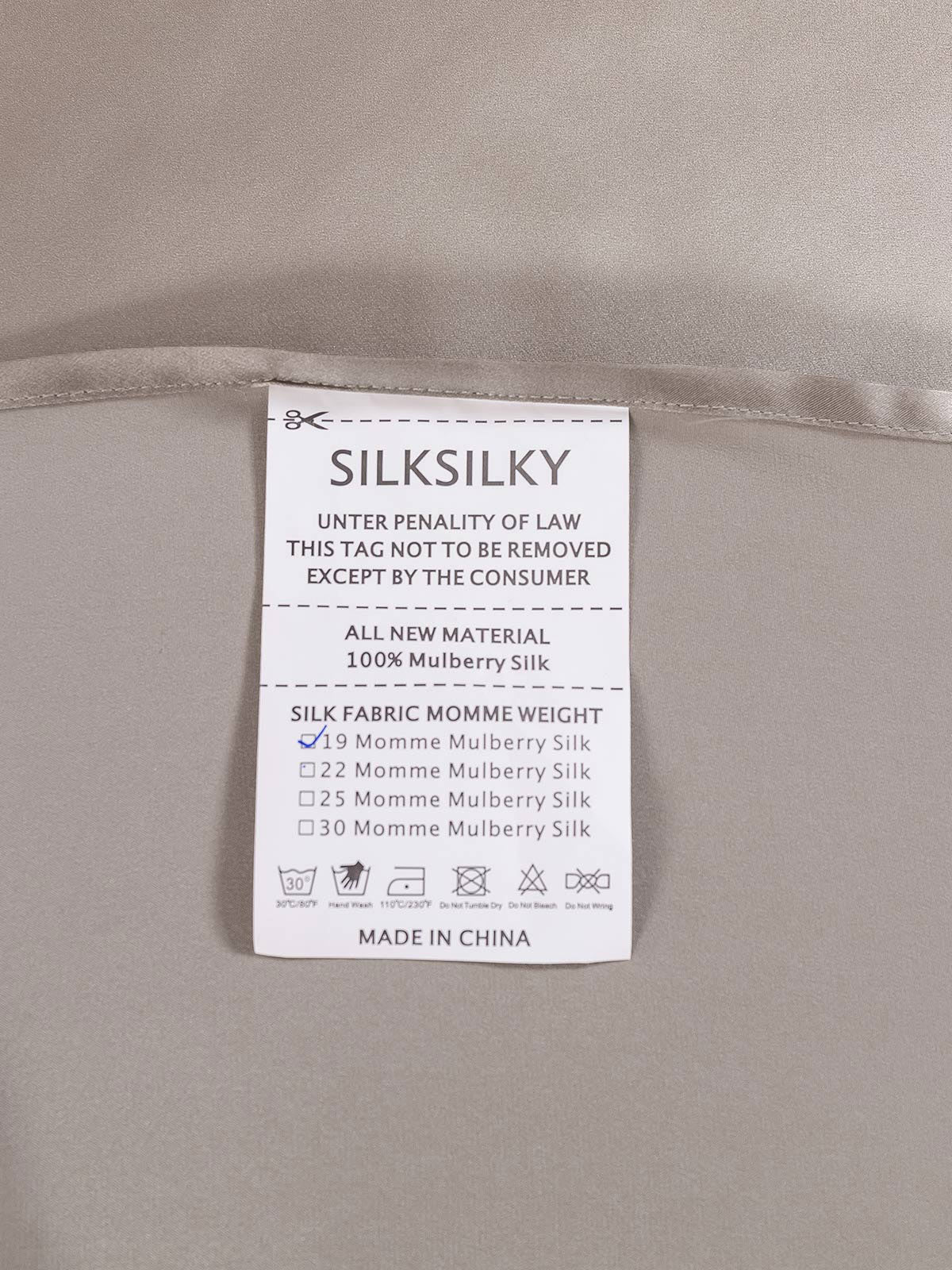 22Momme Mulberry Silk Seamless Flat Sheet (Without Pillowcases)