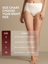 [White] SilkSilky-AU 100% Silk Jersey Panty 008