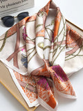 SilkSilky AU Pure Silk Scarf Orange 003