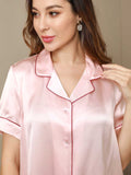 SilkSilky-AU-Pure-Silk-Short-Sleeve-Lapel-Women's-Pyjamas-Pink-005