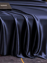 [Dark Blue] SilkSilky-AU 25Momme Sheet 005