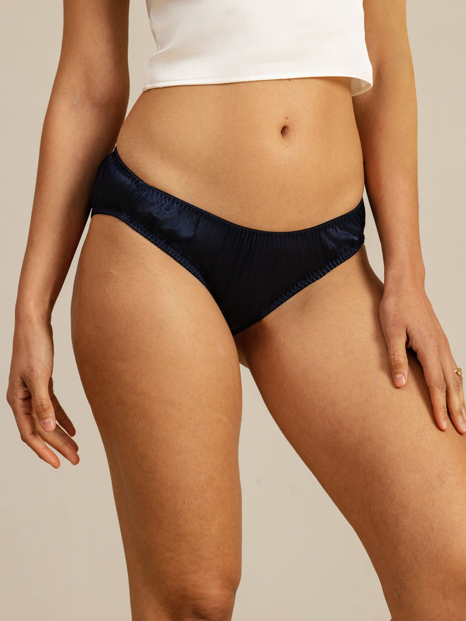 [Dark Blue] SilkSilky-AU Panty 001