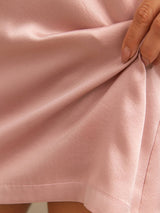 [Peach Skin] SilkSilky-AU 19Momme Machine-Washable Silk Sleeveless Scoop Neck Nightgown 006