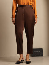 [Bitter Chocolate] SilkSilky-AU 19Momme Silk Womens Pants 005
