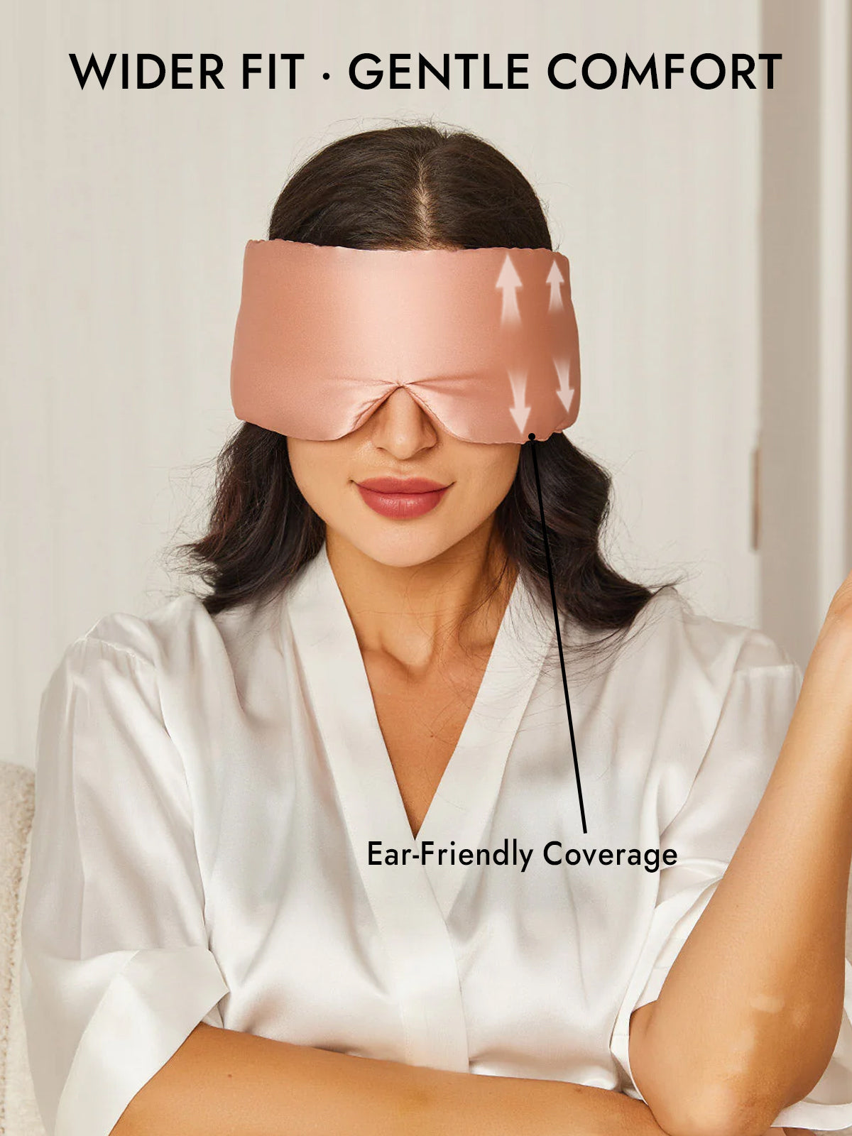 [Pink] SilkSilky-AU 19Momme Pure Silk Eye Mask 005