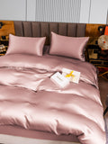 SilkSilky AU 22Momme Pure Silk Bedding Set PaleMauve 005