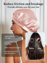 [Pink] SilkSilky-AU Sleep Cap 004