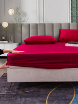 [Wine] SilkSilky-AU 25Momme Bedding Set 006