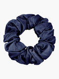 SilkSilky-AU 19Momme Pure Silk Scrunchie DarkBlue 004