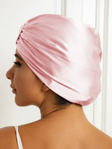 [Light Pink] SilkSilky-AU Sleep Cap 004