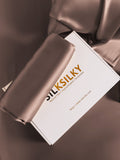 SilkSilky-AU 19Momme Pure Silk Pillowcase Brown 007