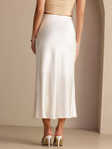 [Ivory] SilkSilky-AU Skirt 002