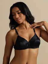 [Black] SilkSilky-AU Bra 006
