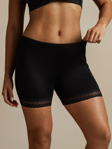 [Black] SilkSilky-AU Pure Silk Panty 003,