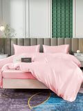 SilkSilky AU 25Momme Pure Silk Bedding Set Pink 003