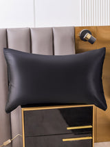 [Black] SilkSilky-AU 22Momme Pure Silk Pillowcase 001