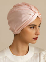 [Pink] SilkSilky-AU Sleep Cap 003