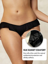 [Black] SilkSilky-AU Panty 004