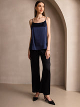 [Dark Blue] SilkSilky-AU Spaghetti Strap Camisole 006