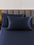 SilkSilky-AU 19Momme Pure Silk Pillowcase DarkBlue 003