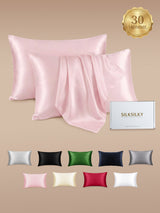 [Pink] SilkSilky-AU 30Momme Pillowcase 001