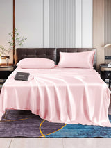 [Pink] SilkSilky-AU 22Momme Pure Silk Bedding Set 001,