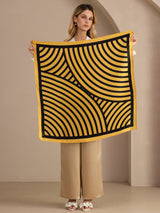 [Yellow Arcs] SilkSilky-AU Scarf 004