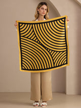 [Yellow Arcs] SilkSilky-AU Scarf 004