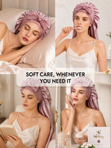 [Pink] SilkSilky-AU Sleep Cap 006