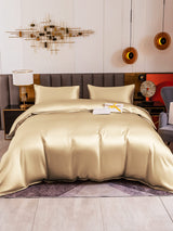 [Beige] SilkSilky-AU 19Momme Bedding Set 005