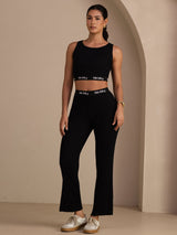 [Black] SilkSilky-AU Womens Pants 006