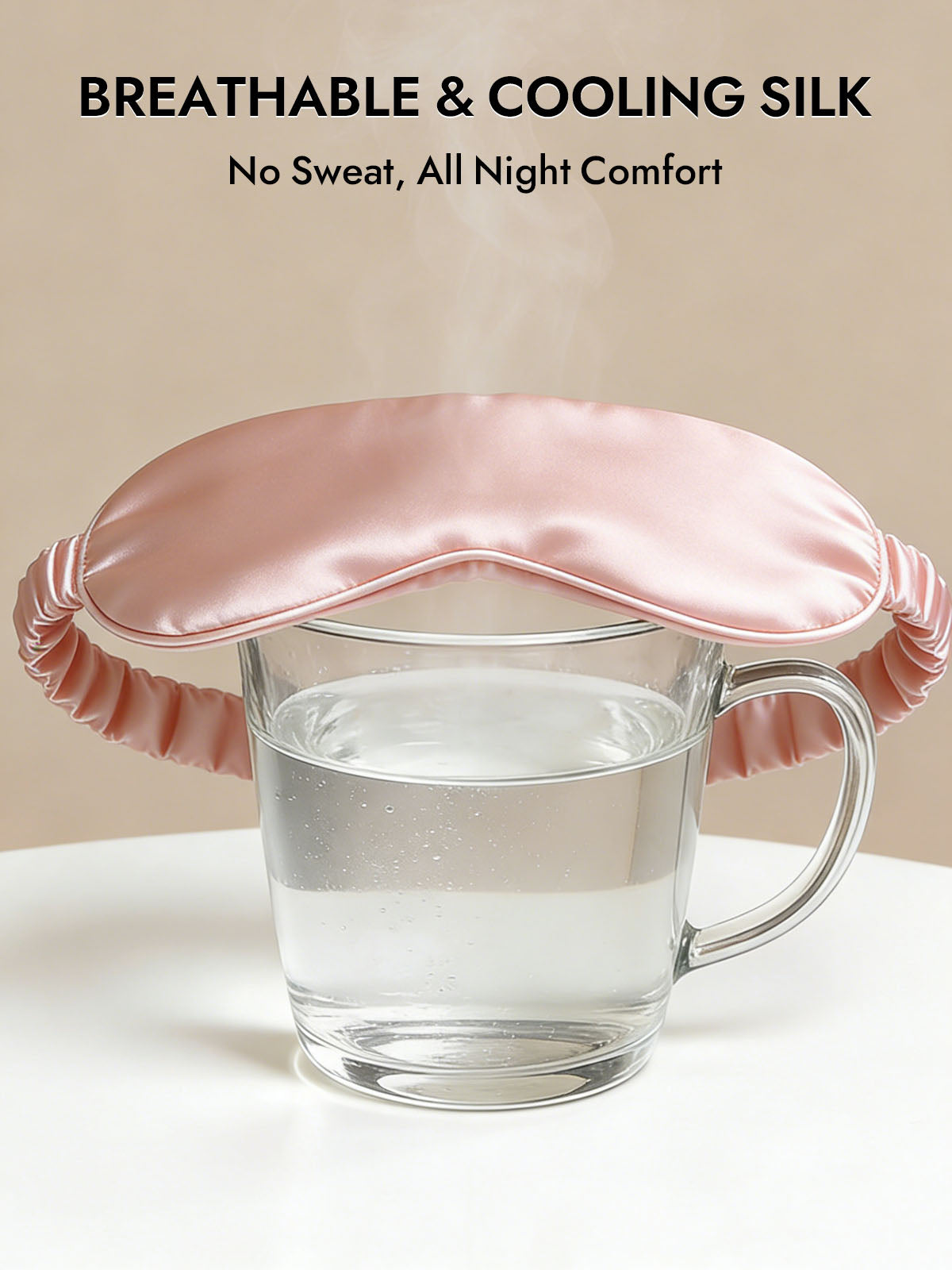 [Pink] SilkSilky-AU 19Momme Pure Silk Eye Mask 004