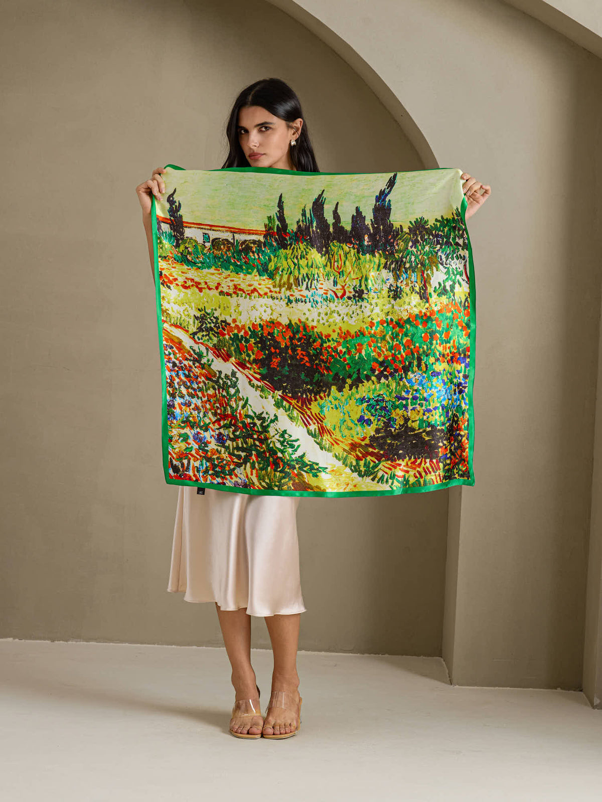 [P072] SilkSilky-AU Scarf 002