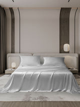 [Silver] SilkSilky-AU 25Momme Bedding Set 001