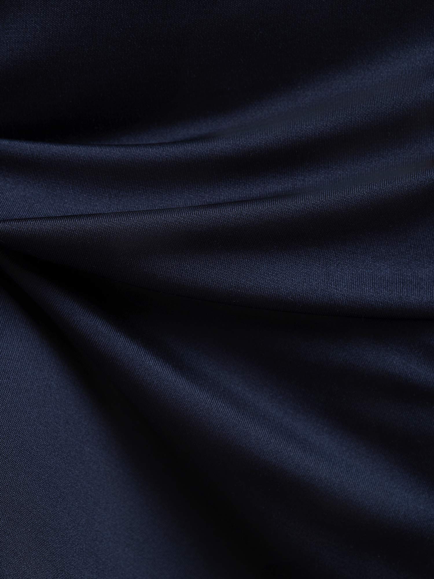 [Dark Blue] SilkSilky-AU Silk Knitted Round Neck Women's Loungewear 005