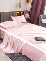 [Pink] SilkSilky-AU 19Momme Bedding Set 007