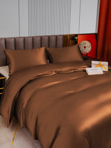[Coffee] SilkSilky-AU 22Momme Bedding Set 004