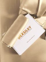 [Beige] SilkSilky-AU 22Momme Pure Silk Pillowcase 005