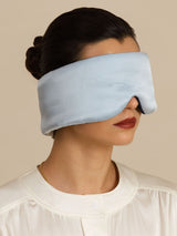 [DarkBlue+LightBlue] SilkSilky-AU Sleep Mask 001