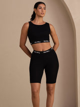 [Black] SilkSilky-AU Womens Shorts 004