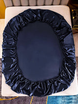 [Dark Blue] SilkSilky-AU 25Momme Bedding Set 003