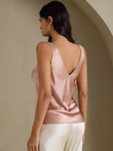 [Tuscany] SilkSilky-AU Sleeveless V Neck Camisole 002