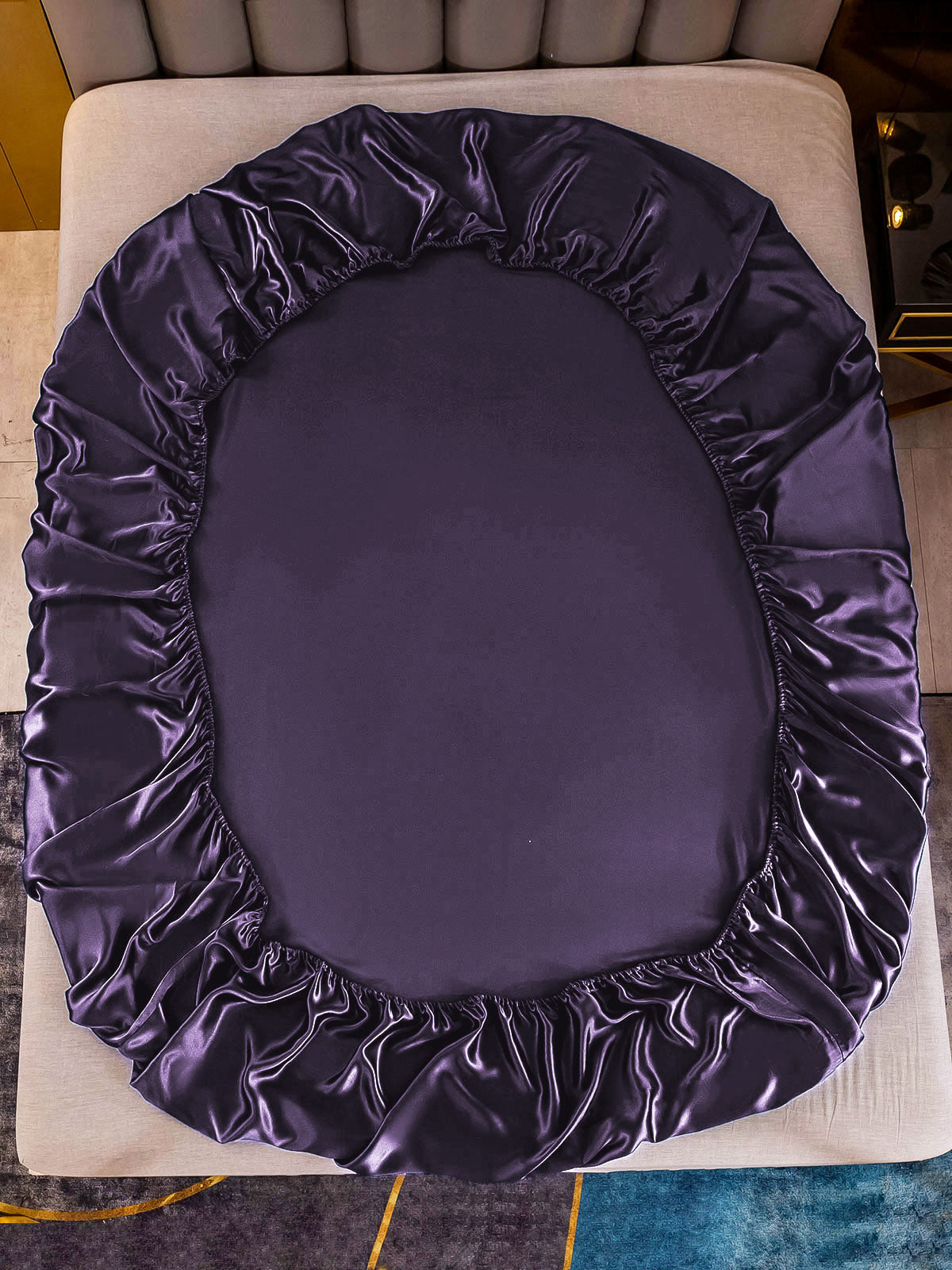 [Deep Purple] SilkSilky-AU 22Momme Bedding Set 003