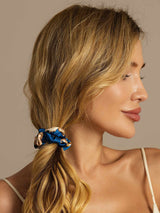 [Navy Dragon] SilkSilky-AU Scrunchie 003