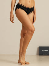[Black] SilkSilky-AU Panty 007
