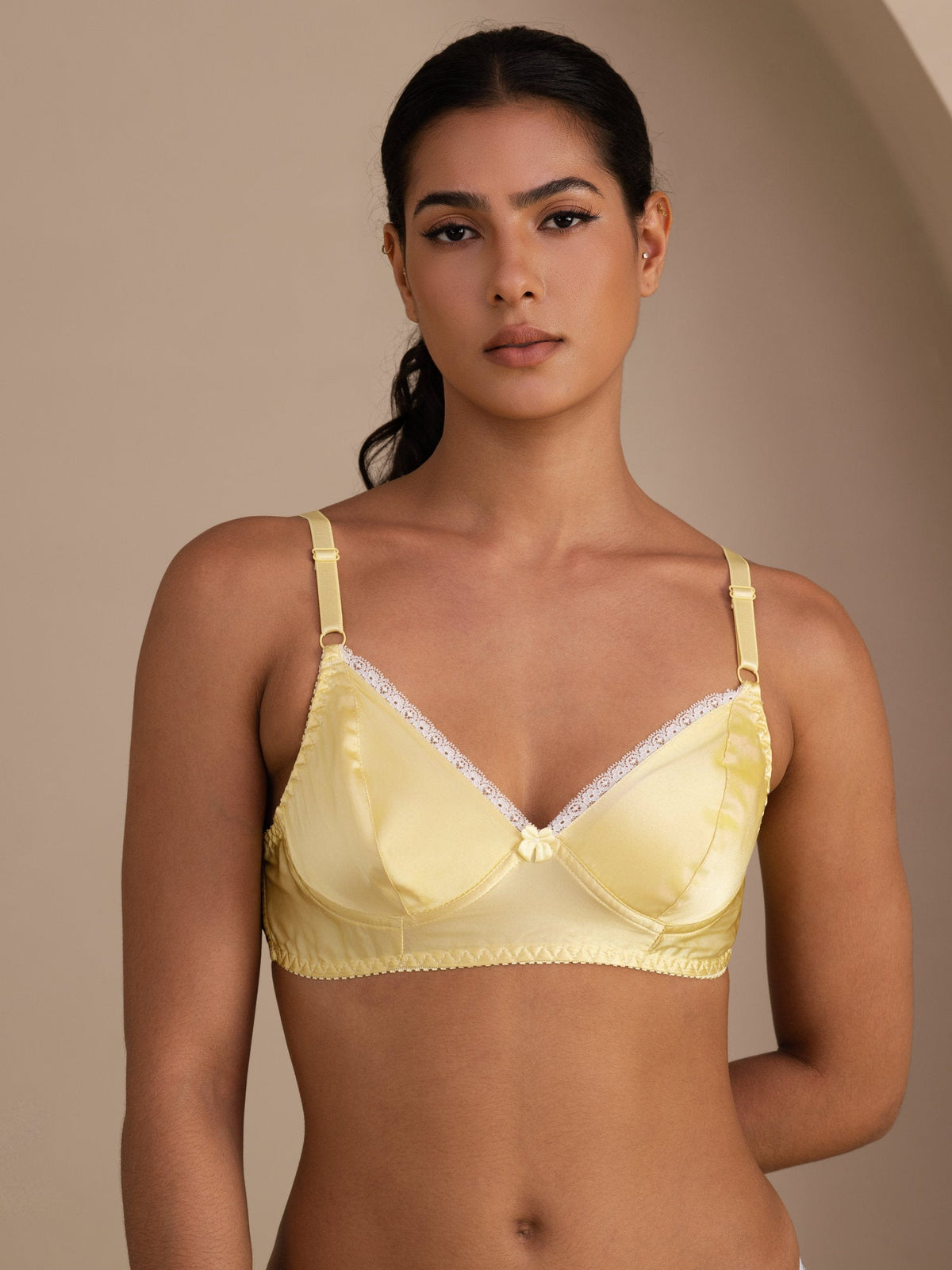 [Yellow] SilkSilky-AU Bra 001