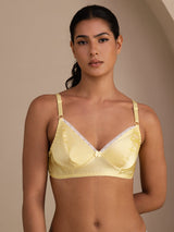 [Yellow] SilkSilky-AU Bra 001
